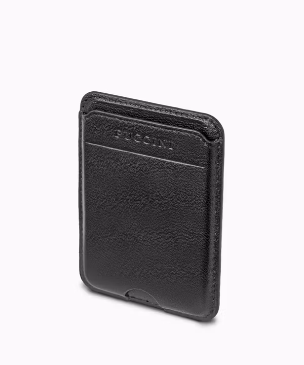 Etui na karty skórzane magnetyczne do telefonu