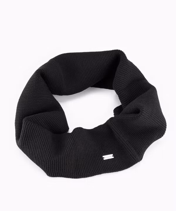 Szalik komin czarny oversize